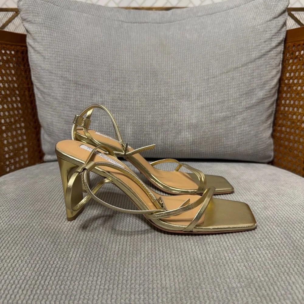 Tony Bianco Corso Gold Nappa Metallic